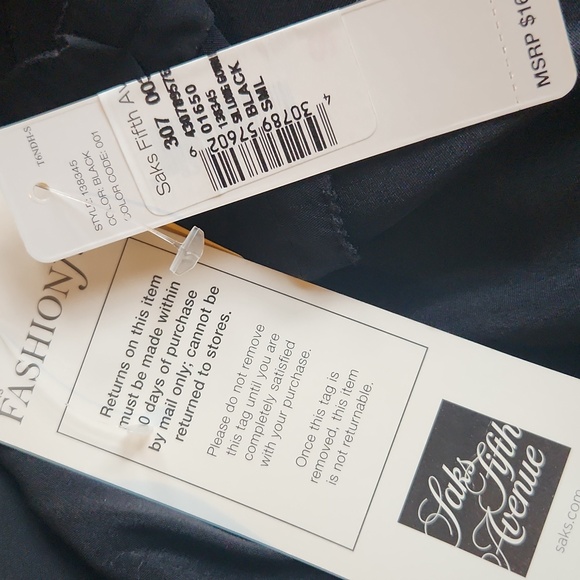 Donna Karan Elegant Black Long Sexy VNeck Evening Gown With Sheer Detailing Sz S - Picture 11 of 11